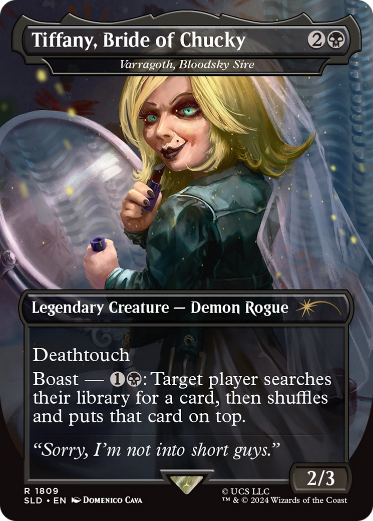 Tiffany, Bride of Chucky - Varragoth, Bloodsky Sire [Secret Lair Drop Series] | Card Merchant Takapuna