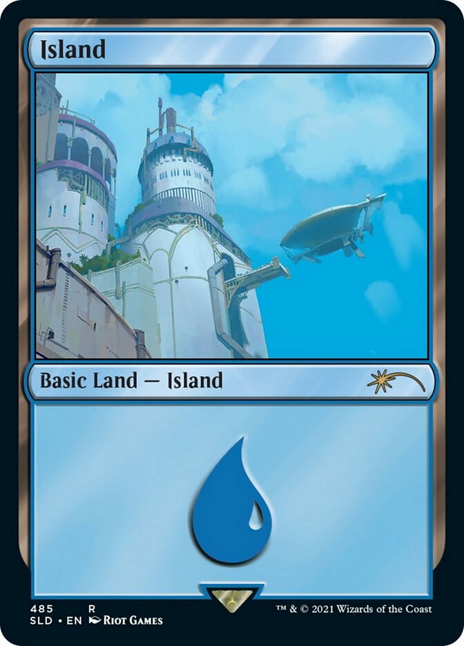 Island (485) [Secret Lair Drop Series] | Card Merchant Takapuna