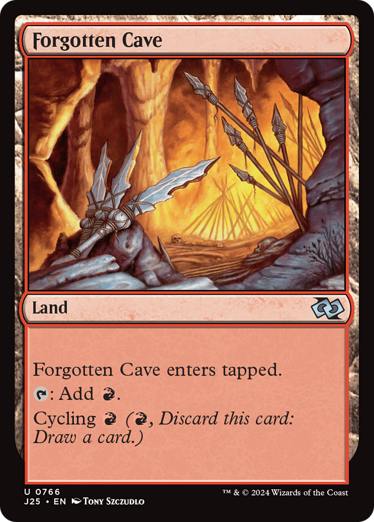 Forgotten Cave [Foundations Jumpstart] | Card Merchant Takapuna