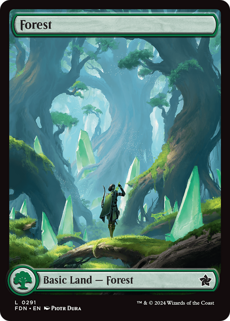 Forest (0291) [Foundations] | Card Merchant Takapuna