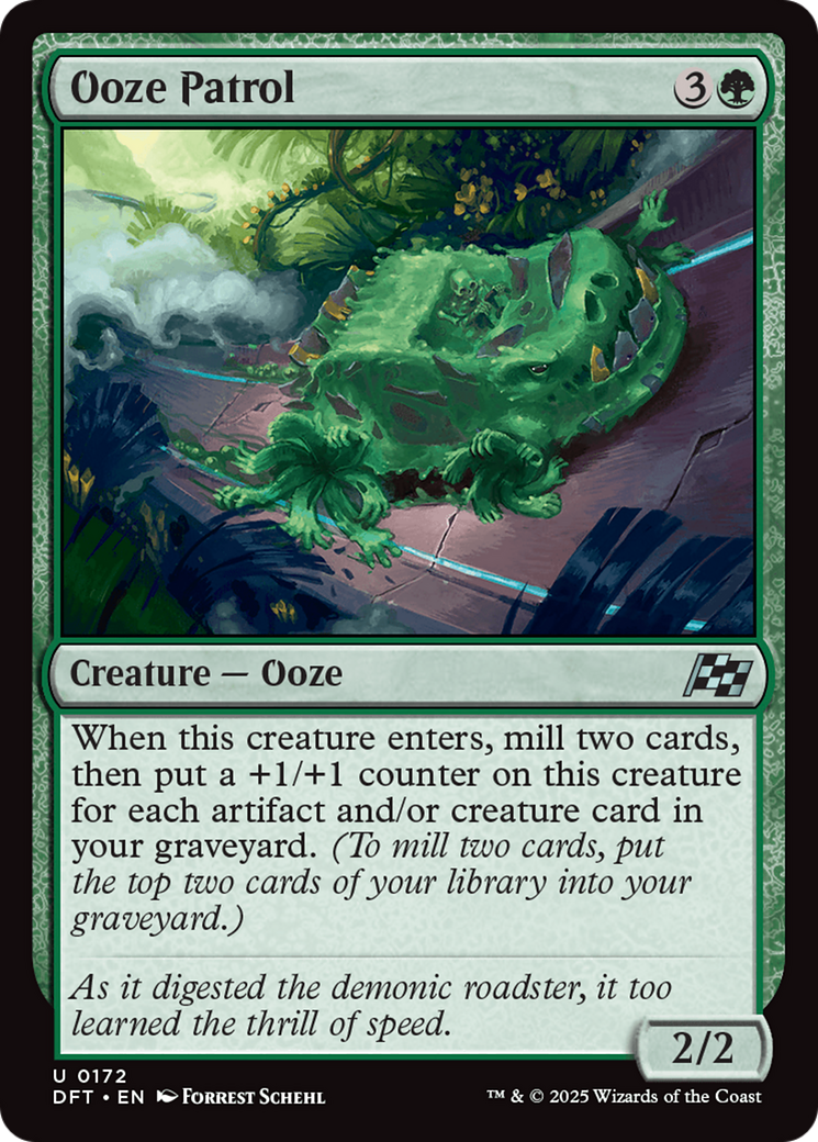 Ooze Patrol [Aetherdrift] | Card Merchant Takapuna