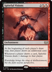 Spiteful Visions [Duskmourn: House of Horror Commander] | Card Merchant Takapuna