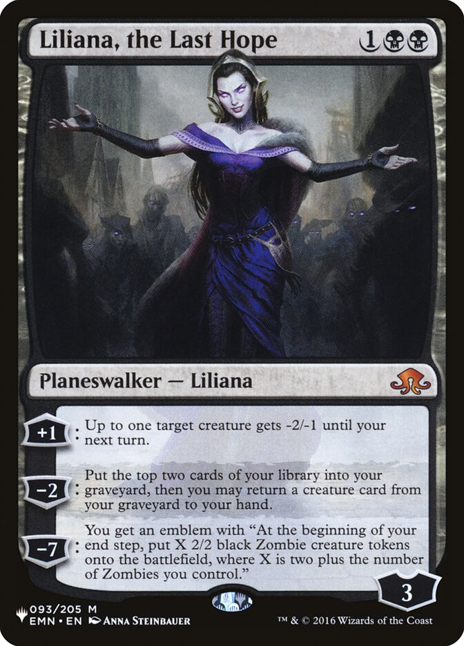 Liliana, the Last Hope [The List] | Card Merchant Takapuna