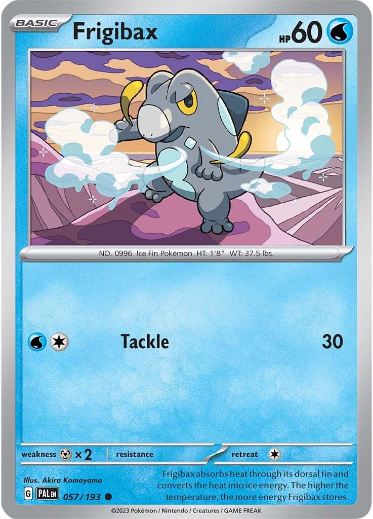 Frigibax (057/193) [Scarlet & Violet: Paldea Evolved] | Card Merchant Takapuna