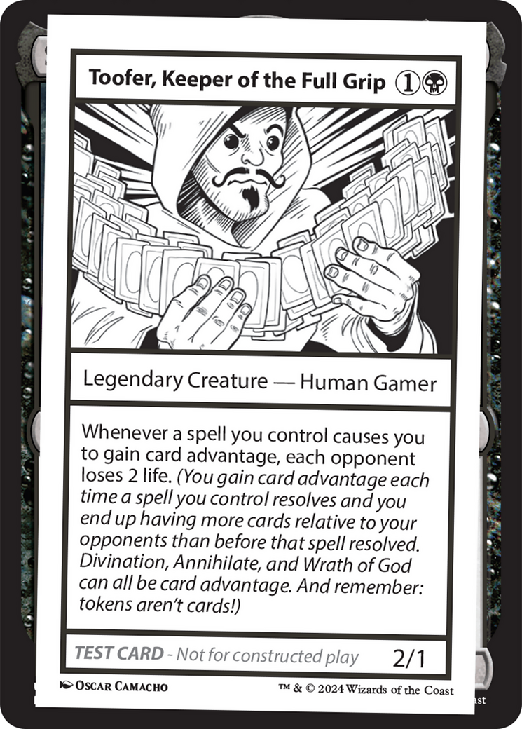 Toofer, Keeper of the Full Grip [Mystery Booster 2 Playtest Cards] | Card Merchant Takapuna