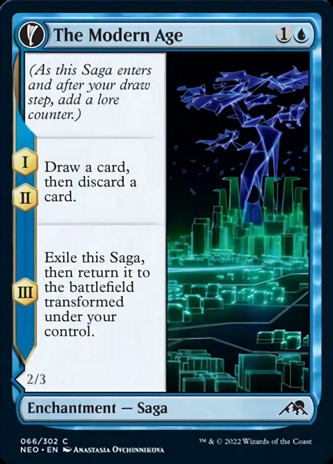 The Modern Age // Vector Glider [Kamigawa: Neon Dynasty] | Card Merchant Takapuna