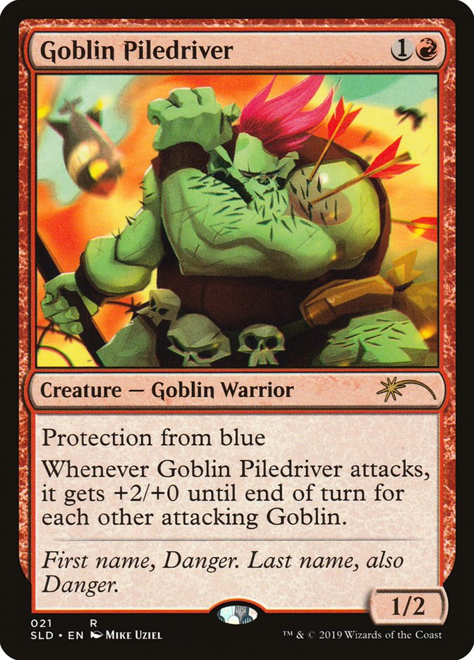 Goblin Piledriver [Secret Lair Drop Series] | Card Merchant Takapuna