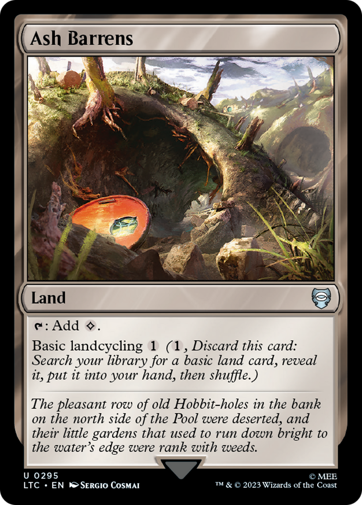 Ash Barrens [The Lord of the Rings: Tales of Middle-Earth Commander] | Card Merchant Takapuna