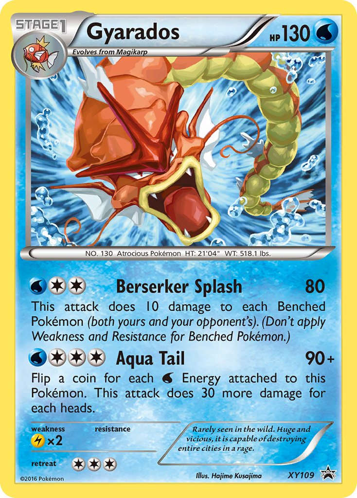 Gyarados (XY109) [XY: Black Star Promos] | Card Merchant Takapuna