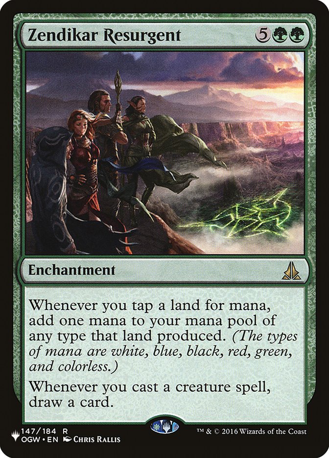 Zendikar Resurgent [The List] | Card Merchant Takapuna