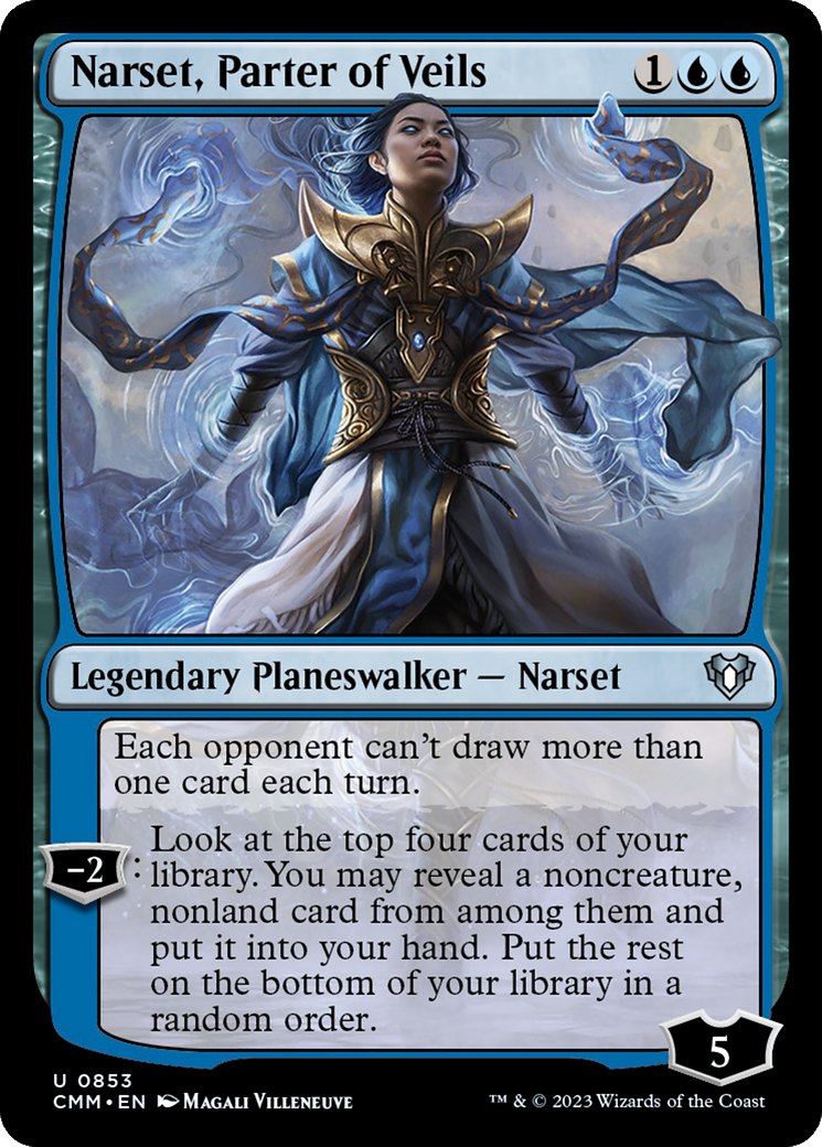 Narset, Parter of Veils [Commander Masters] | Card Merchant Takapuna