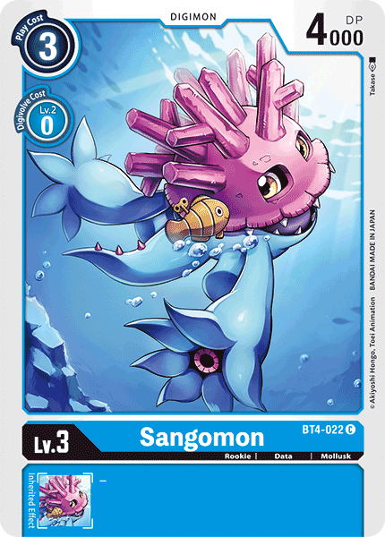 Sangomon [BT4-022] [Great Legend] | Card Merchant Takapuna