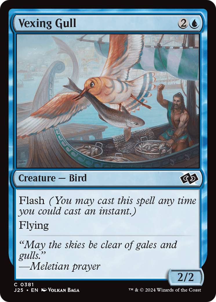 Vexing Gull [Foundations Jumpstart] | Card Merchant Takapuna