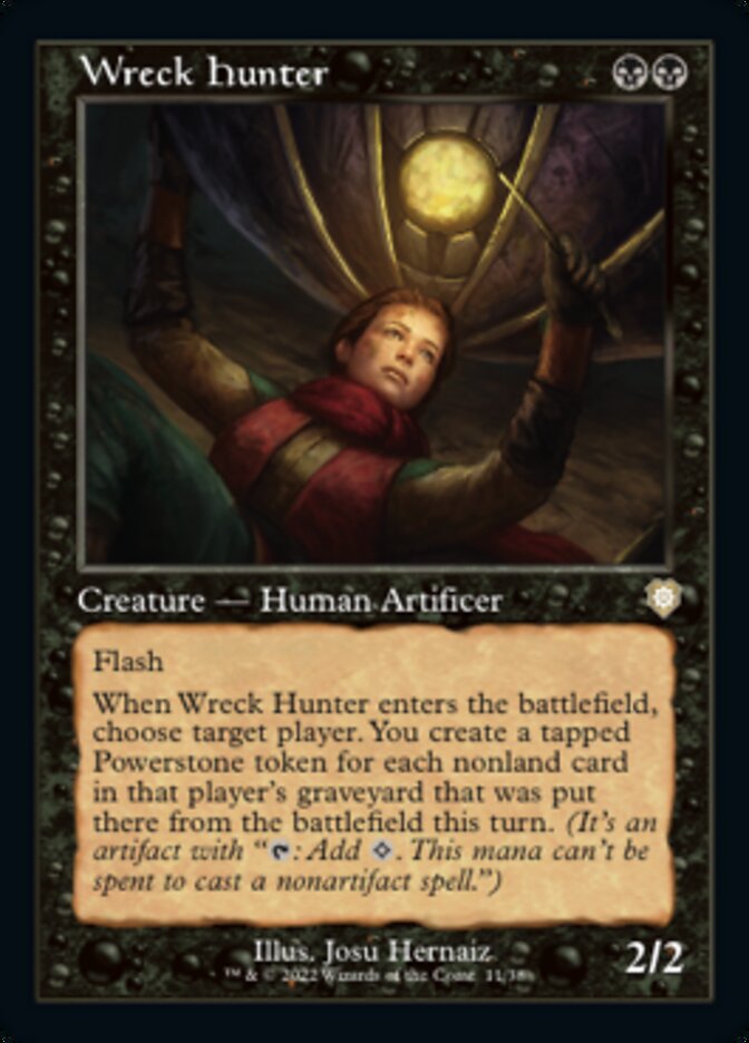 Wreck Hunter (Retro) [The Brothers' War Commander] | Card Merchant Takapuna