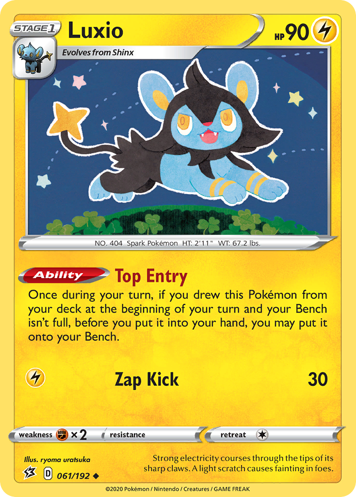 Luxio (061/192) [Sword & Shield: Rebel Clash] | Card Merchant Takapuna