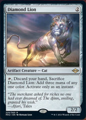 Diamond Lion [Modern Horizons 2] | Card Merchant Takapuna