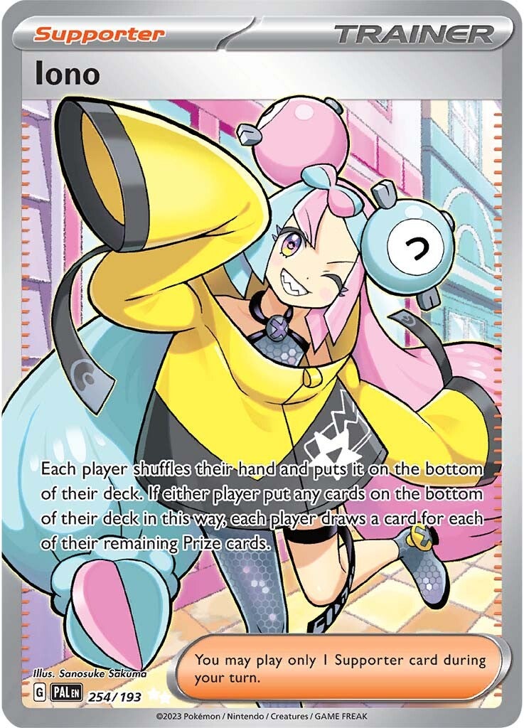 Iono (254/193) [Scarlet & Violet: Paldea Evolved] | Card Merchant Takapuna