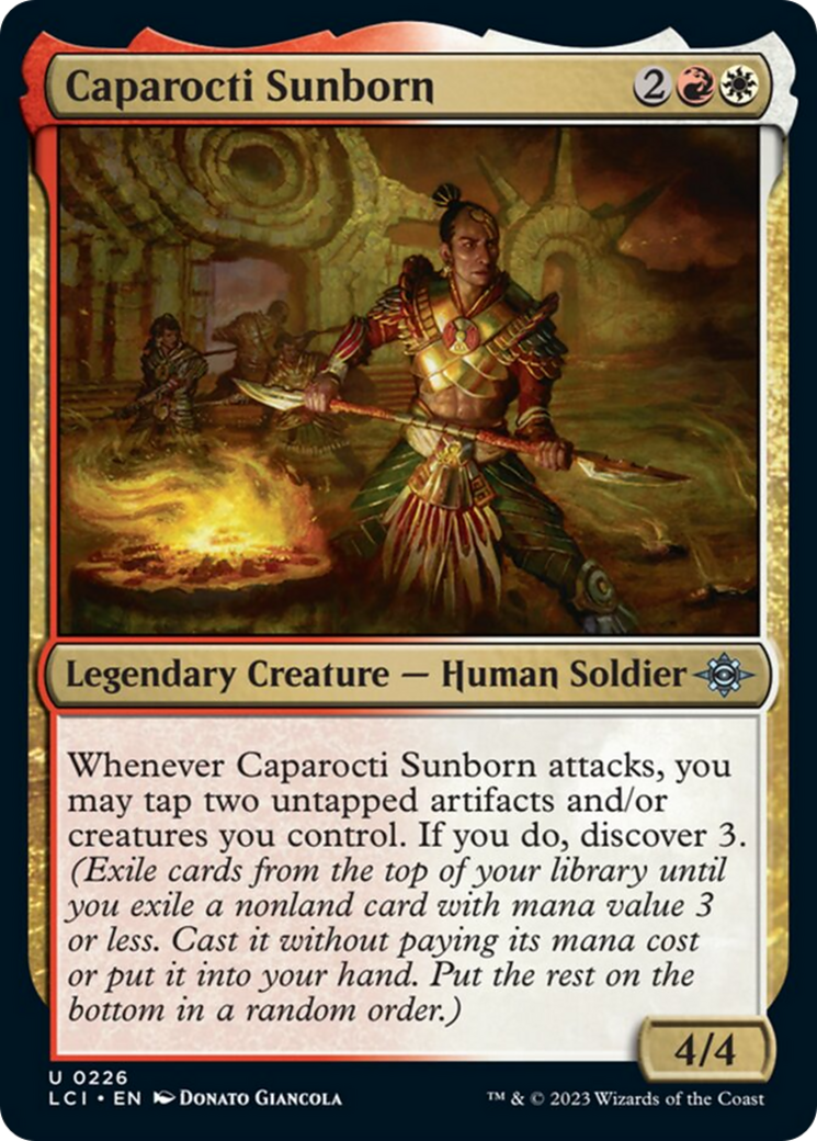 Caparocti Sunborn [The Lost Caverns of Ixalan] | Card Merchant Takapuna