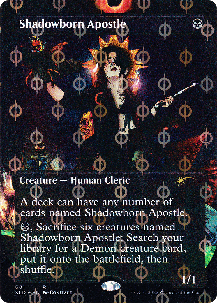 Shadowborn Apostle (681) (Step-and-Compleat Foil) [Secret Lair Drop Promos] | Card Merchant Takapuna