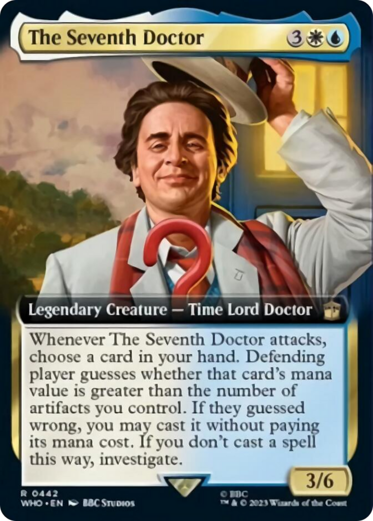 The Seventh Doctor (Extended Art) [Doctor Who] | Card Merchant Takapuna