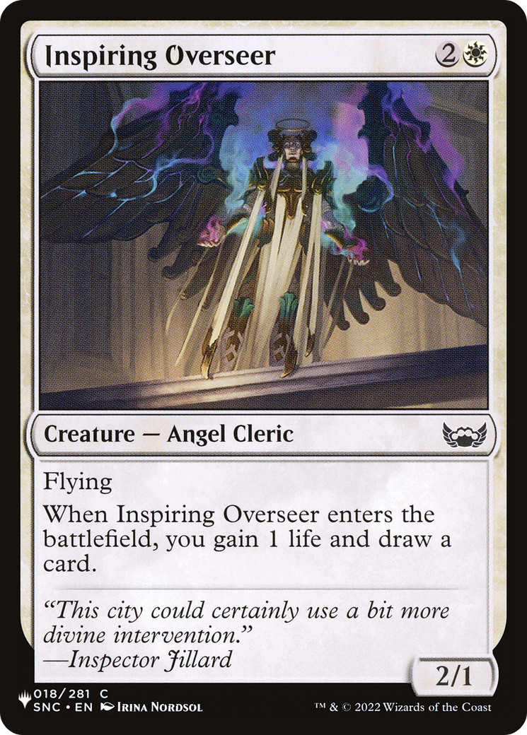 Inspiring Overseer [The List Reprints] | Card Merchant Takapuna