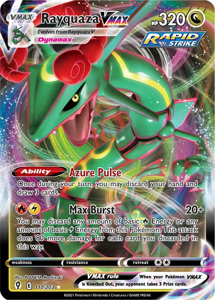 Rayquaza VMAX (111/203) [Sword & Shield: Evolving Skies] | Card Merchant Takapuna