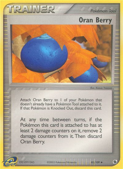 Oran Berry (85/109) [EX: Ruby & Sapphire] | Card Merchant Takapuna