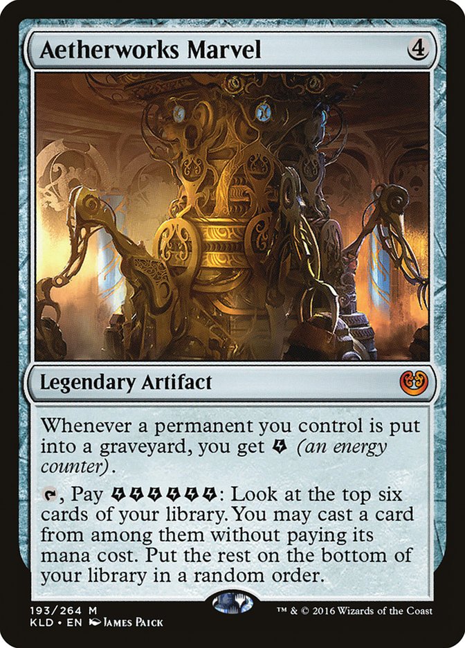 Aetherworks Marvel [Kaladesh] | Card Merchant Takapuna