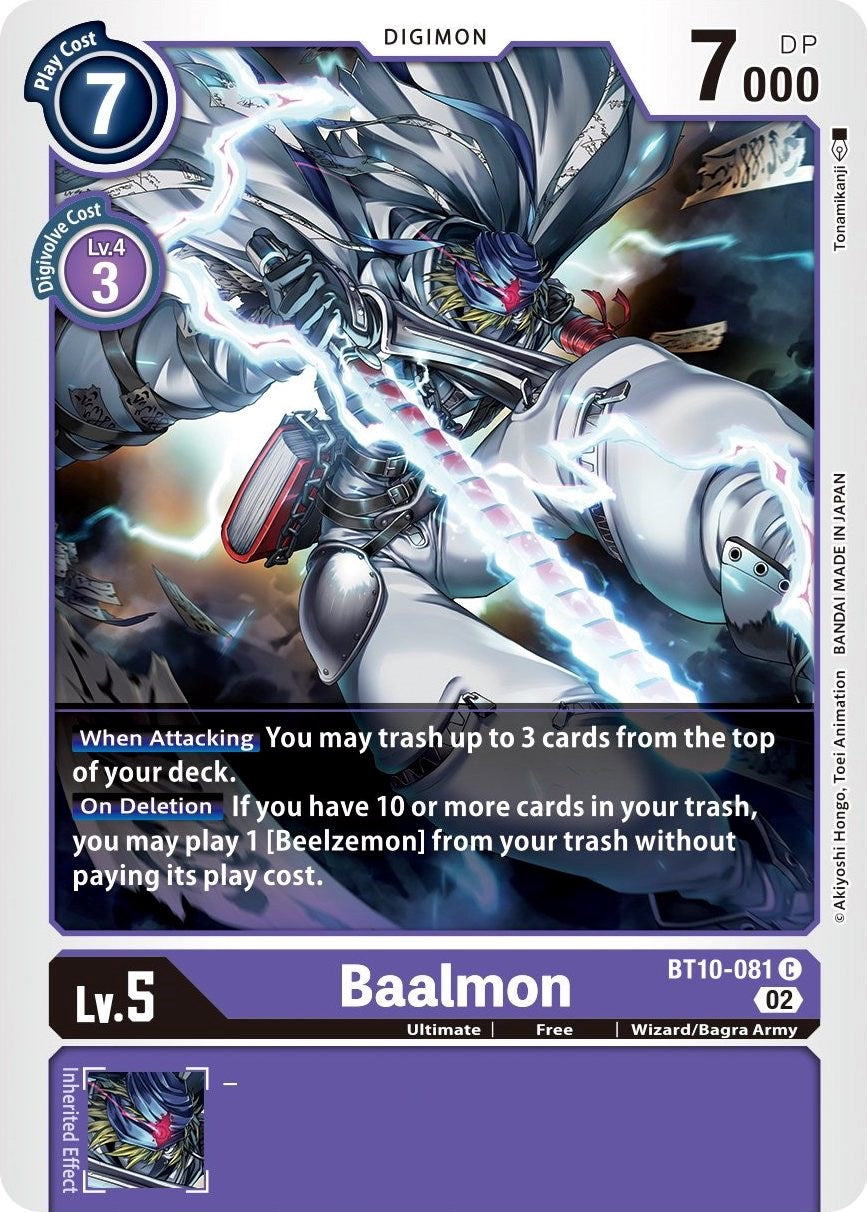 Baalmon [BT10-081] [Xros Encounter] | Card Merchant Takapuna