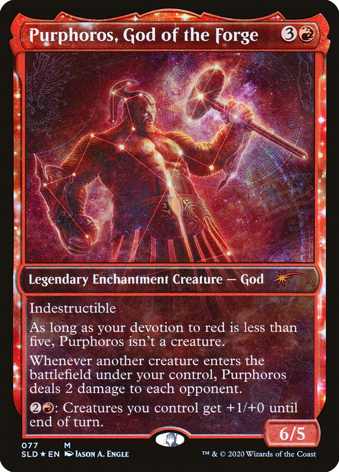 Purphoros, God of the Forge [Secret Lair Drop Series] | Card Merchant Takapuna