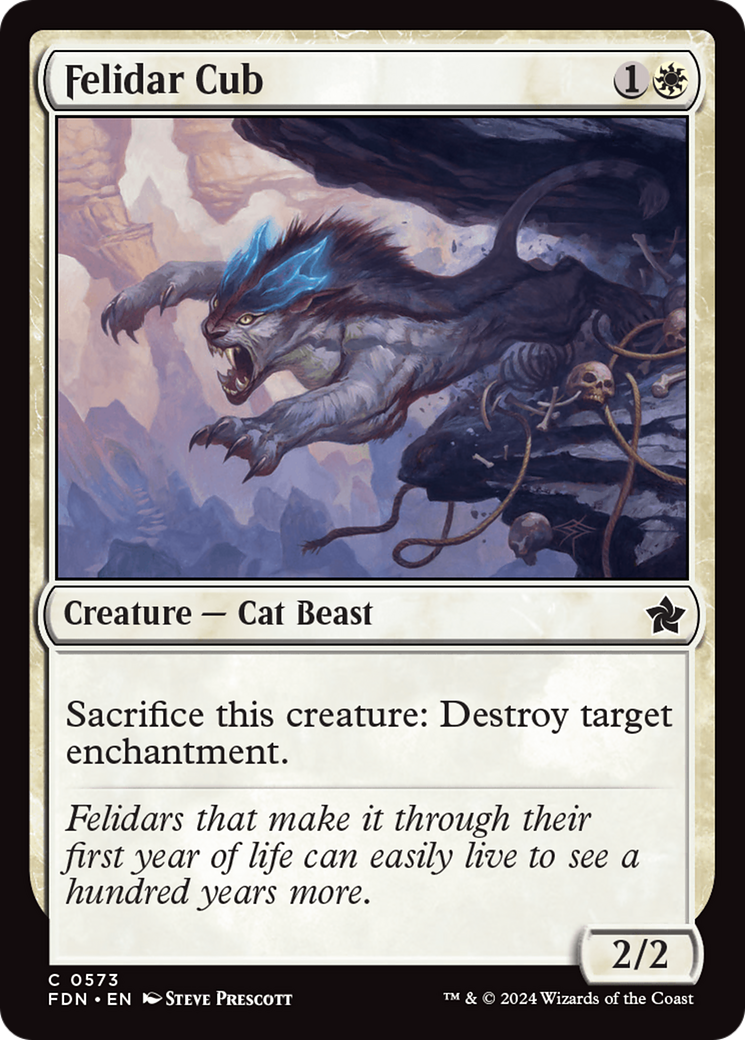 Felidar Cub [Foundations] | Card Merchant Takapuna