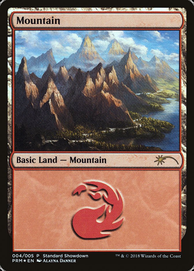 Mountain (Alayna Danner) [Standard Showdown Promos] | Card Merchant Takapuna