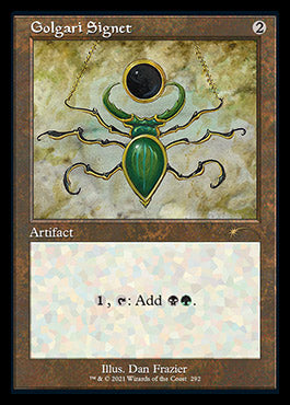 Golgari Signet (Retro) [Secret Lair Drop Series] | Card Merchant Takapuna