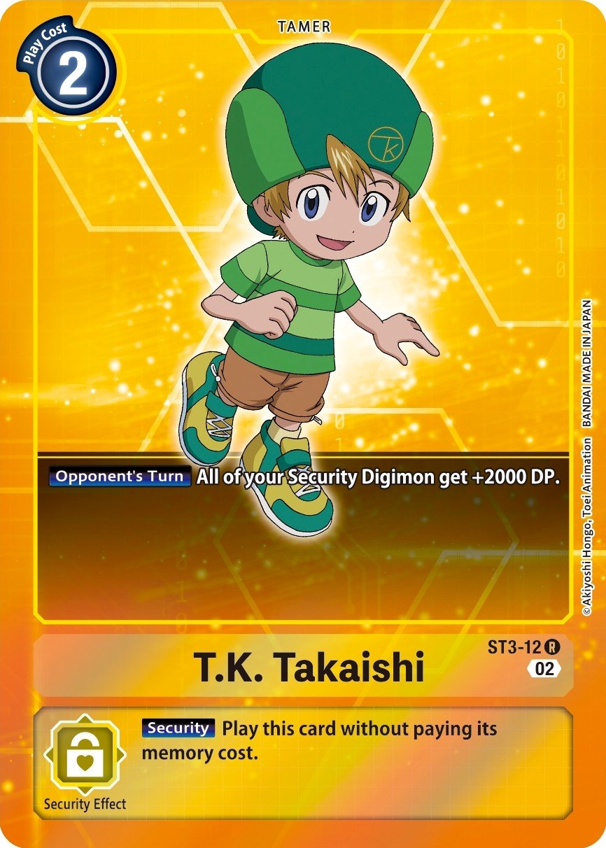 T.K. Takaishi [ST3-12] (Alternate Art) [Starter Deck: Jesmon] | Card Merchant Takapuna