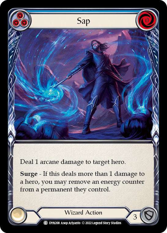 Sap (Blue) [DYN208] (Dynasty) | Card Merchant Takapuna