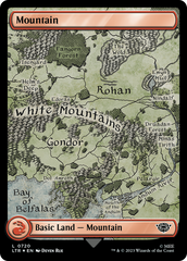 Mountain (720) (Surge Foil) [The Lord of the Rings: Tales of Middle-Earth] | Card Merchant Takapuna