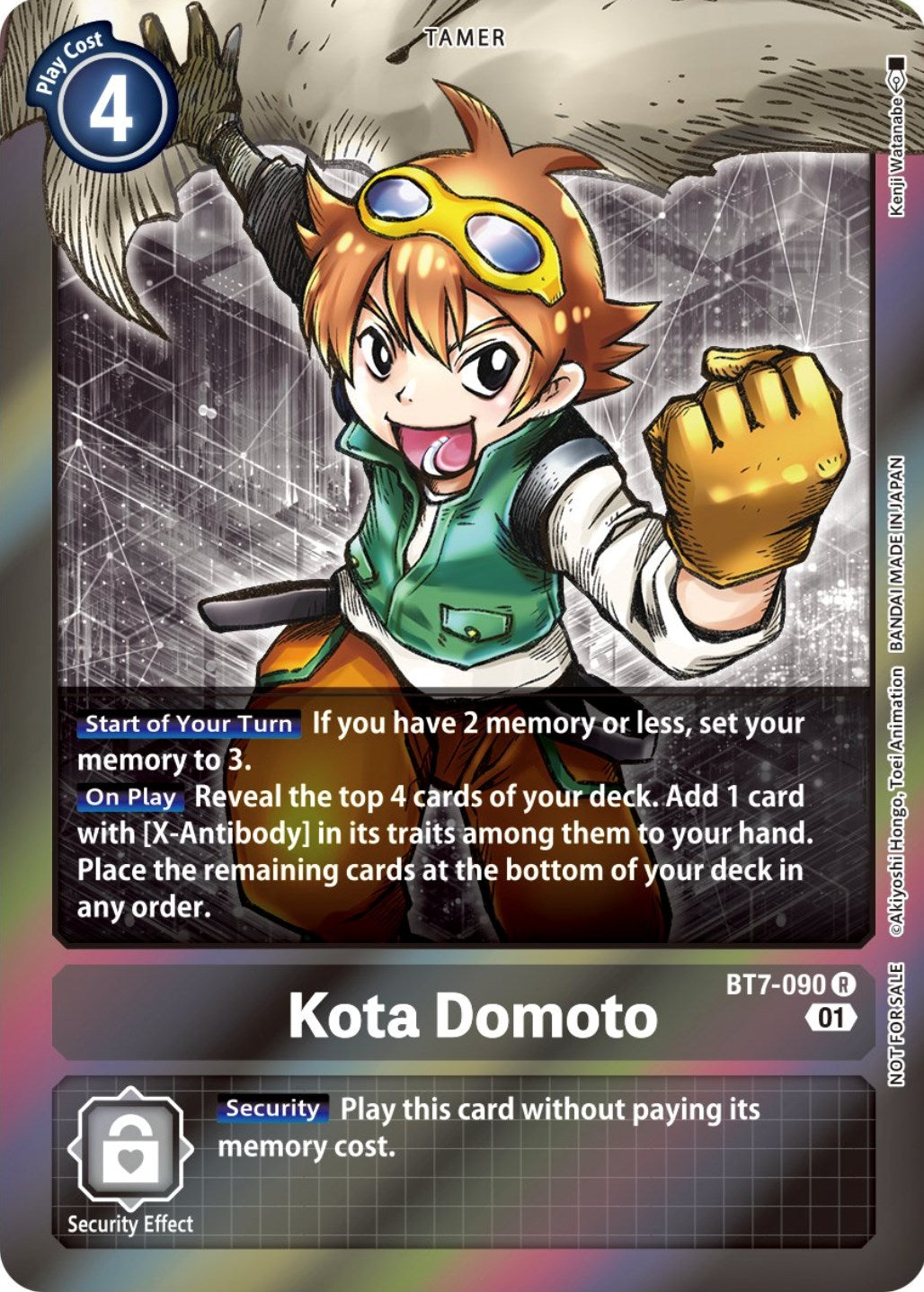 Kota Domoto [BT7-090] (Event Pack 4) [Next Adventure Promos] | Card Merchant Takapuna