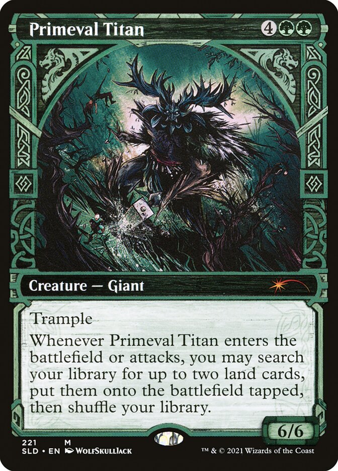 Primeval Titan (221) [Secret Lair Drop Series] | Card Merchant Takapuna