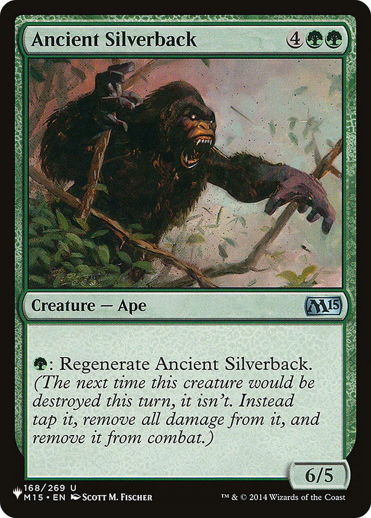 Ancient Silverback [The List Reprints] | Card Merchant Takapuna