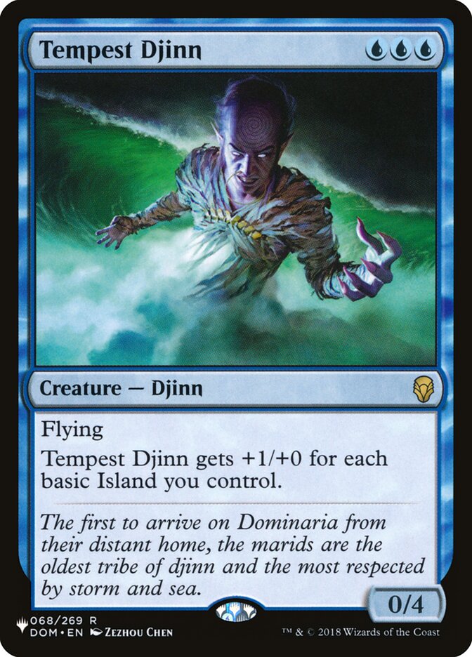 Tempest Djinn [The List] | Card Merchant Takapuna