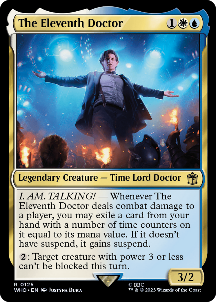 The Eleventh Doctor [Doctor Who] | Card Merchant Takapuna