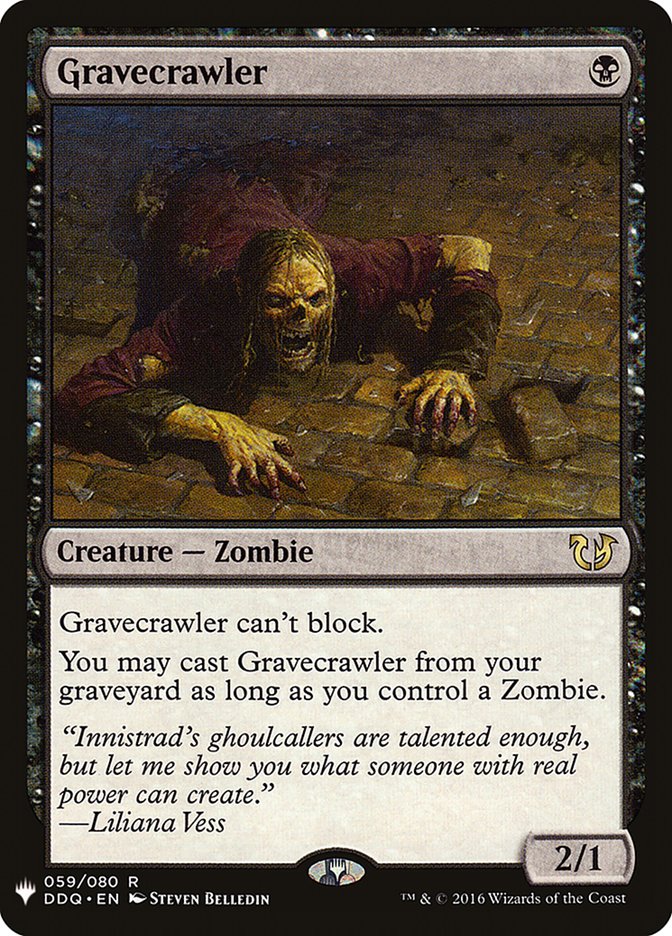 Gravecrawler [Mystery Booster] | Card Merchant Takapuna