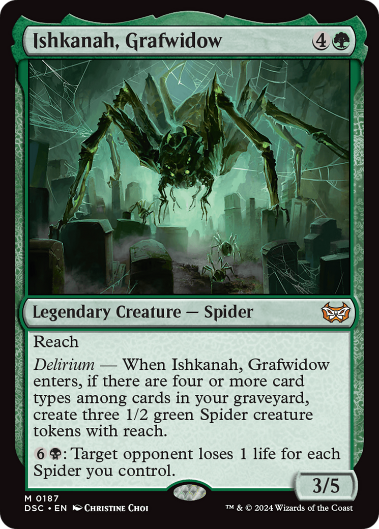 Ishkanah, Grafwidow [Duskmourn: House of Horror Commander] | Card Merchant Takapuna