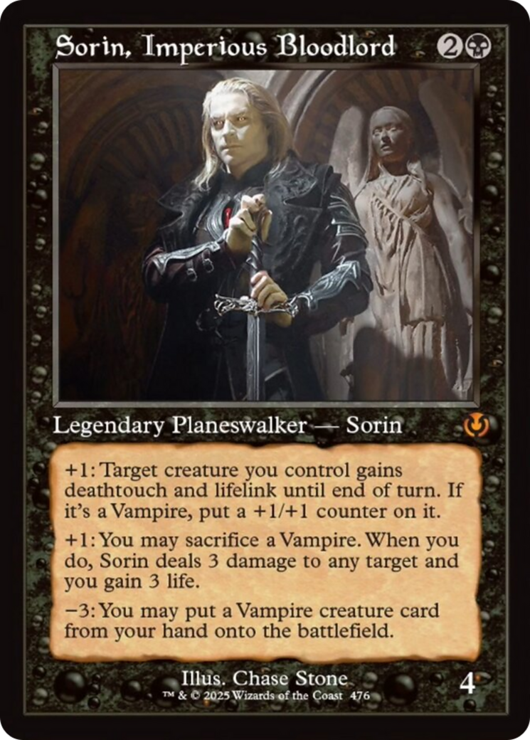 Sorin, Imperious Bloodlord (Retro Frame) [Innistrad Remastered] | Card Merchant Takapuna