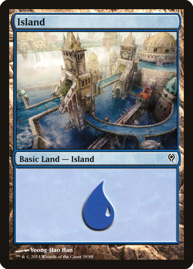 Island (38) [Duel Decks: Jace vs. Vraska] | Card Merchant Takapuna