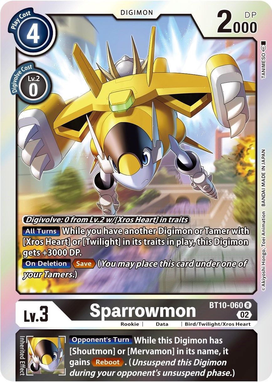 Sparrowmon [BT10-060] [Xros Encounter] | Card Merchant Takapuna