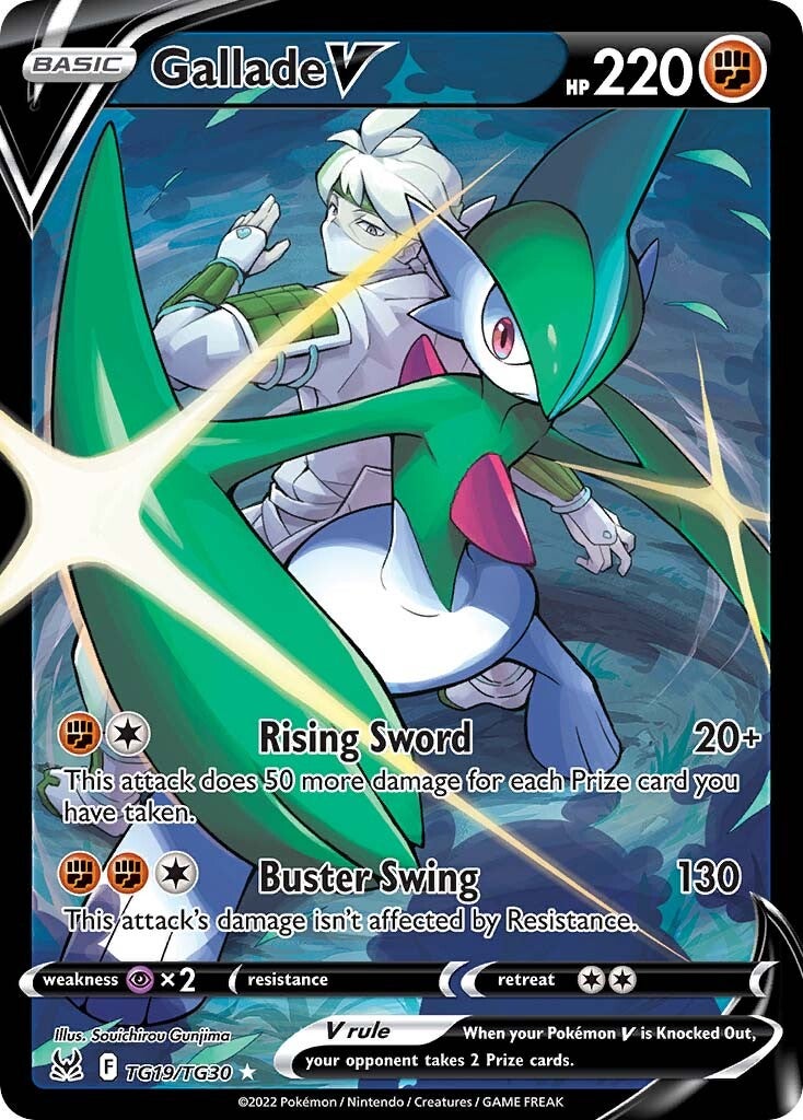 Gallade V (TG19/TG30) [Sword & Shield: Lost Origin] | Card Merchant Takapuna