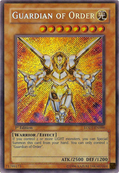 Guardian of Order [LODT-EN000] Secret Rare | Card Merchant Takapuna