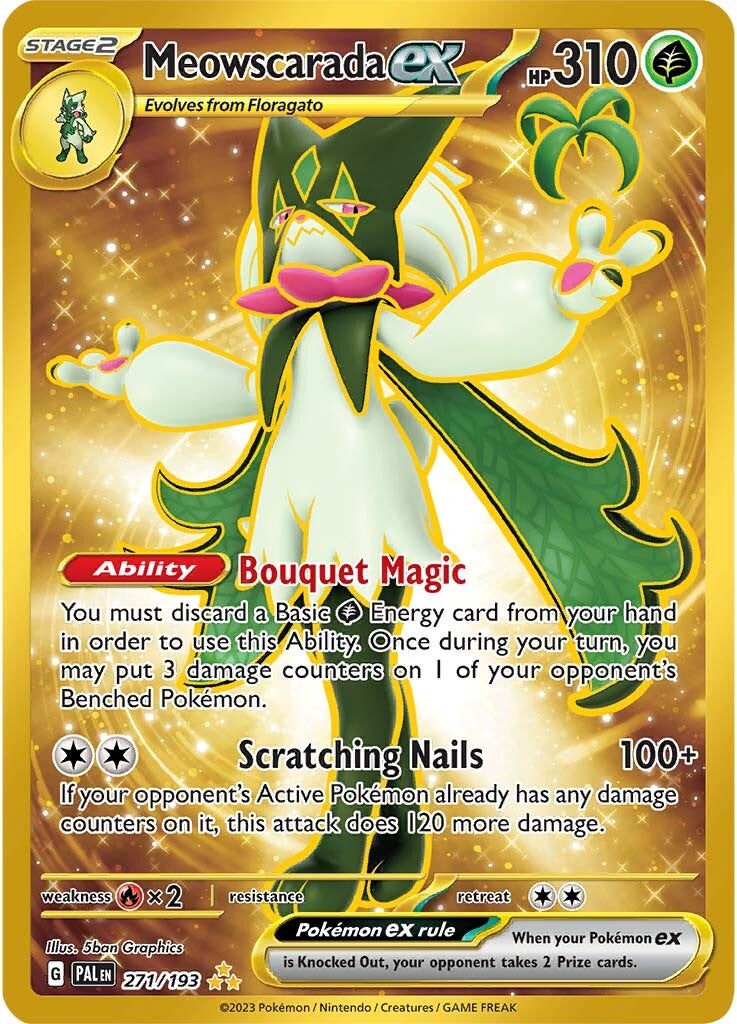 Meowscarada ex (271/193) [Scarlet & Violet: Paldea Evolved] | Card Merchant Takapuna