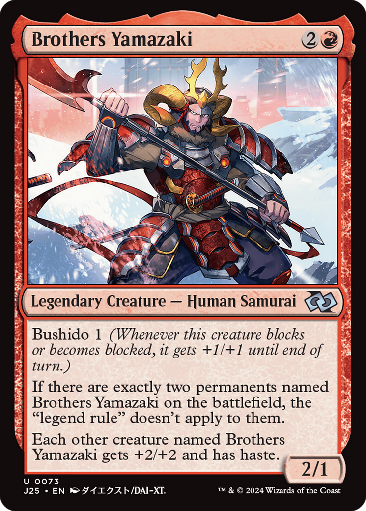 Brothers Yamazaki (73 Pike) (Anime) [Foundations Jumpstart] | Card Merchant Takapuna